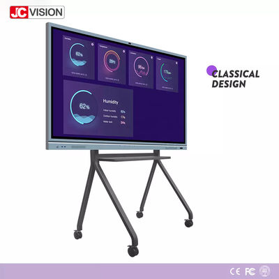 Silber 4k LCD Interctive Whiteboard I7 4GB 20 Punkte Touch für Klassenunterricht/Konferenz