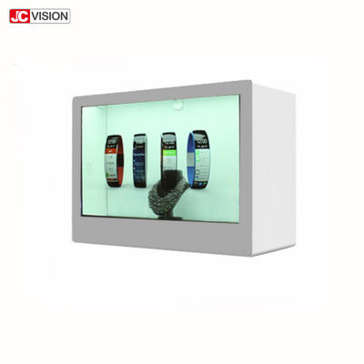 Touch Screen Schaukasten 1920x1080 FHD transparenter LCD des Einkommen-5ms transparenter
