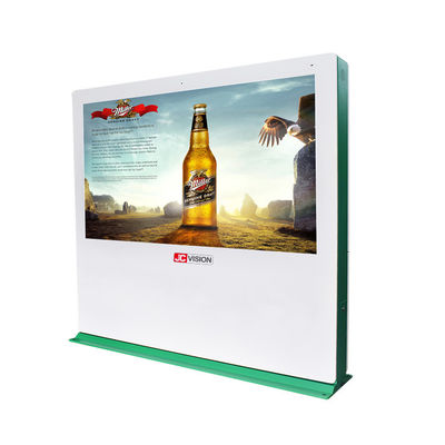Wasserdichter LCD Anzeigen-Kiosk IP65 im Freien, digitale Beschilderung des Totem-86inch