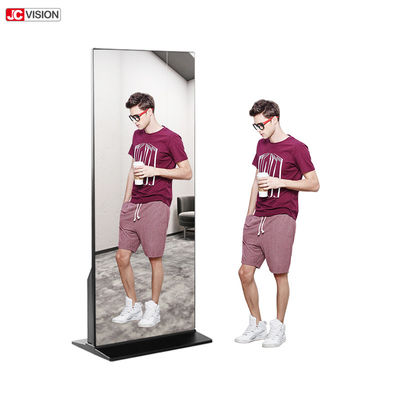 Stand-sortiert intelligente Noten-Spiegel-Werbung Digital LCD 49 55 65inch aus