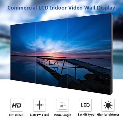 Monitor-Wand-Berg-Klammer LCD 55inch 3x3 verstärkende Schirm-Videowand nahtlose