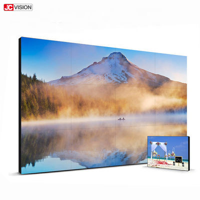 46inch LCD Videolcd-bildschirm-Wand der wand-Anzeigen-3.5mm der Einfassungs-500nit