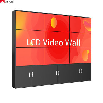 JCVISION 55 Zoll-kommerzielle vertikale Videowand Digital, die LCD-Bildschirme annonciert