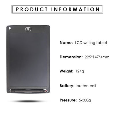 Elektronische LCD Schreibplatte JCVISION 8,5 Zoll Tablet-Gekritzel-Brett 14.5cm*22cm
