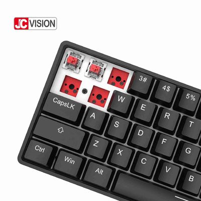 Schlüssel Mini-ABS Kasten RGB der 60% Membran-heißes Tauschen mechanischer Tastatur-61