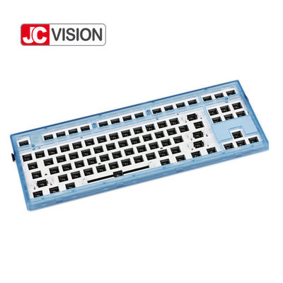 JCVISIONS-Art mechanischer FL Esports kundenspezifischer RGB Schalter LED C Tastatur-87keys