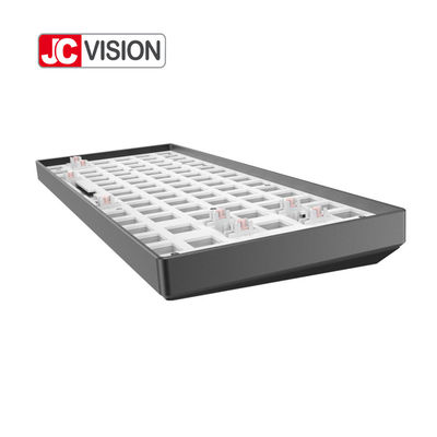 84 Schlüssel heiße austauschbare mechanische Tastatur-Ausrüstungs-Aluminiumrahmen ABS Kasten-Metallplatte RGB