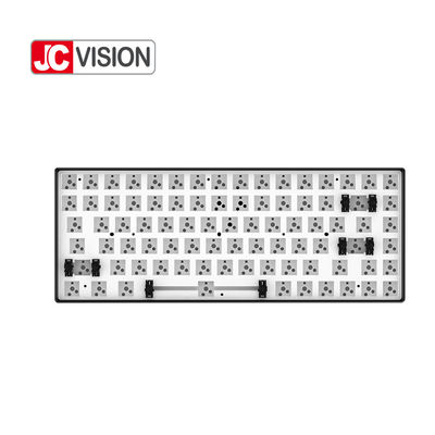 JCVISION 84 befestigt mechanisches Tastatur-Ausrüstungs-Antigeisterbild CNC-Metallaluminiumrahmen