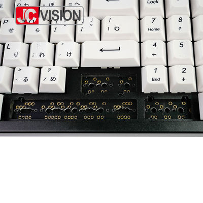 Tastatur JCVISION 96 stützt mechanisches Schlüssel-DIY nicht heißes austauschbares programmierbares PWB ANSI