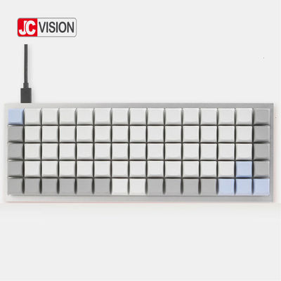 75 Schlüssel-mechanische Tastatur-Ausrüstungen anodisierten Aluminiumkasten-heiße austauschbare C-Schnittstelle