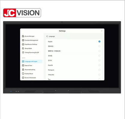 Wechselwirkende Whiteboard LCD Anzeige Univercity Smart 20 Punkte Infrarottouch Screen