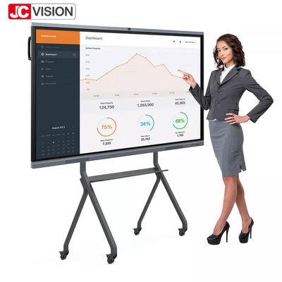 JCVISION Klassenzimmer-Besprechungs-Touchscreen-interaktiver Whiteboard-Fingerstift mit PC-OPS