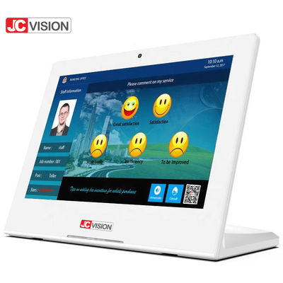 JCVISION L Form 10,1 Zoll Werbeanzeige Android Tablet Feedback Kiosk