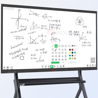 JCVISION 75 Zoll Android 13.0 Interaktives Flachbild 15W*2 Stereo LED Hintergrundlicht