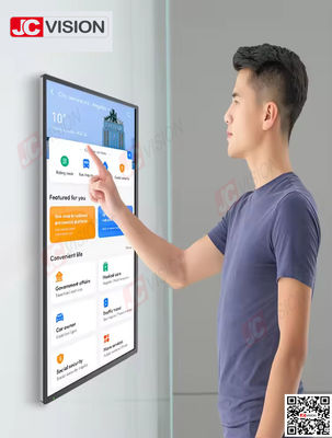 JCVISION 1080P 4K Touchscreen-Panel 32 42 50 55 65 Zoll Touchscreen-Display-Monitor Interaktiver Kiosk