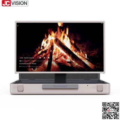 JCVISION 27" Aktenkoffer Monitor Touch Screen Android 12 System Smart-Bildschirm Koffer