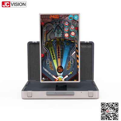 JCVISION 27" Aktenkoffer Monitor Touch Screen Android 12 System Smart-Bildschirm Koffer
