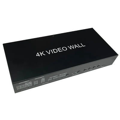 JCVISION 4K Video JCVISION Wand HDMI2.0 Matrix 2 in 4 Ausgang mit 2X2 Video Wand-Ausgang selbstadaptierende L / R Audio-Ausgang