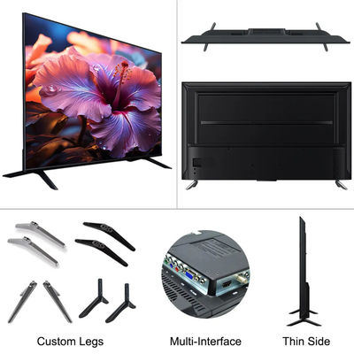 Smart TV 43 Zoll Fernseher 4k 32 40 43 50 65 Zoll LED Fernseher mit Android WiFi 45 Zoll Google Smart Fernseher