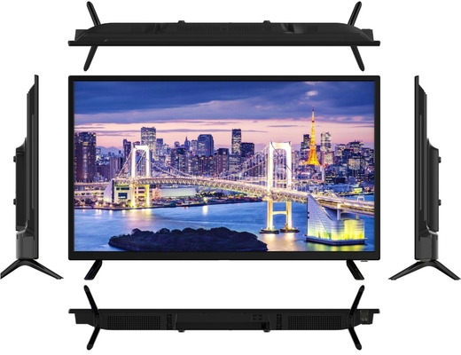 JCVision 75 Zoll Smart-TV Android 12.0 Betriebssystem 300 cd/m² mit 56 Anzeigesprachen