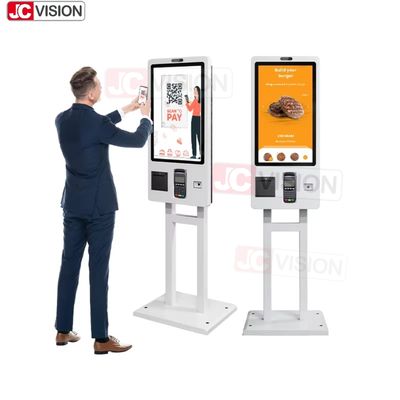 24 27 32 Zoll POS-Touchscreen-Selbstbedienungs-Kasse-Zahlungsterminal McDonald's Fastfood-Selbstbestell-Kiosk für KFC/Restaurants
