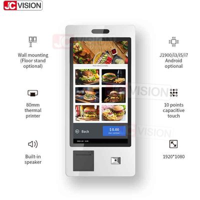 15,6 21,5 24 32 Zoll Indoor-Standkioske für Selbstbedienungszahlungen, Selbstbedienungs-Checkout-Kiosk-Maschinen-Lieferant