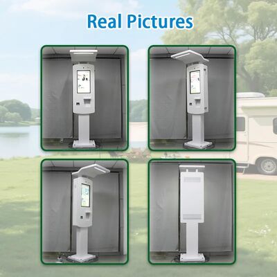 32 Zoll Outdoor Android PC Selbstbedienung Zahlung Kiosk mit LED-Streifen