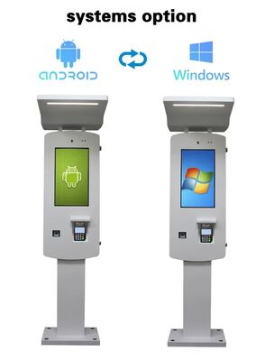32 Zoll Outdoor IP65 Self-Service Kasse Kiosk mit Aluminium Gehäuse