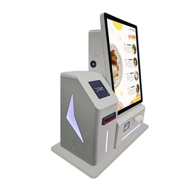24 "LED Dekoration Desktop Android Computer Touchscreen Zahlung Kiosk mit Bargeld Abholung