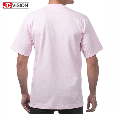 JCVISION T Shirt for Men's Clothing Men's T-Shirts 100% Cotton O Neck Short Sleeve Plain Oversized Summer Shirt