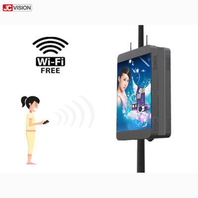 Im Freien intelligente heller Pole heller digitaler Beschilderung P6 Wifi LED-Anzeige
