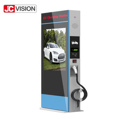 Der Werbungs-Anzeigen-digitalen Beschilderung JCVISION LCD Plakat für Ladestations-Stapel EV