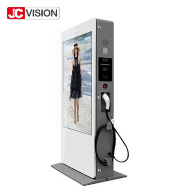 Ladestations-digitale Beschilderung LCD EV, die Anzeigen-Hauptausschuß G61 im Freien annonciert