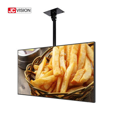 Wand-Berg-digitalen Beschilderung JCVISION intelligenter Touch Screen der ultra dünnen LCD, der Anzeige annonciert