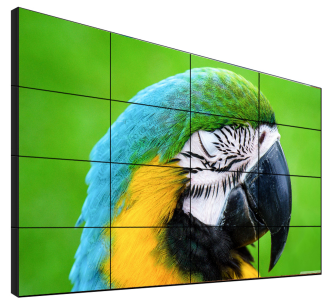 46-Zoll-LCD-Videowanddisplay mit einer Auflösung von 1920 x 1080, einem Betrachtungswinkel von 178 Grad, blendfreier Oberfläche und sparsamem Stromverbrauch