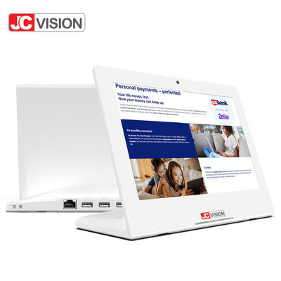 JCVISION L Form 10,1 Zoll Werbeanzeige Android Tablet Feedback Kiosk