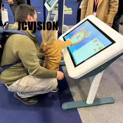 JCVision Height Lift 32 Zoll Android Kapazitiver Touchscreen Spieltisch für Kinderzimmer