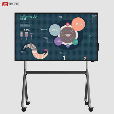 Integrierter DDR4G SSD128G wechselwirkender LCD Whiteboard MEGA- DCR mit Rolle I5