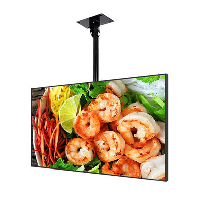 Lcd-digitale Beschilderung 32 Zoll HD an der Wand befestigte, die Anzeige annonciert