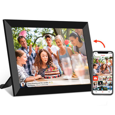 JCVISION JC-FRAME DIGITAL PHOTO FRAME 10,1 Zoll WIFI Android Fotos Videos Digitales Fotoraum